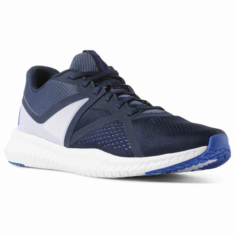 Reebok Flexagon Fit Botasky Panske - Námornícka Modrá/Biele GQ4419EB